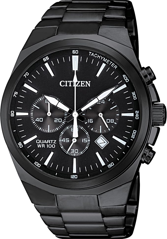 Citizen Quartz Mens Watch, Stainless Steel, Classic